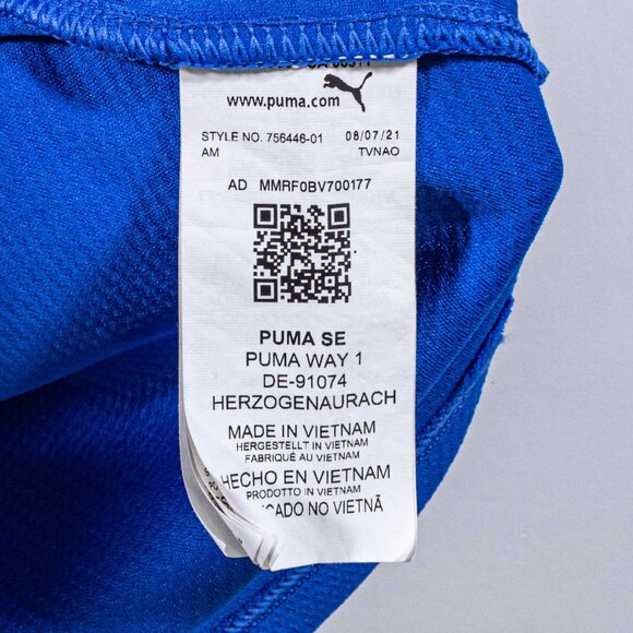 Italy 2021 Puma Home Jersey Youth Large Blokecore Soccer - Picture 9 of 10